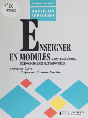 cover image of Enseigner en module
